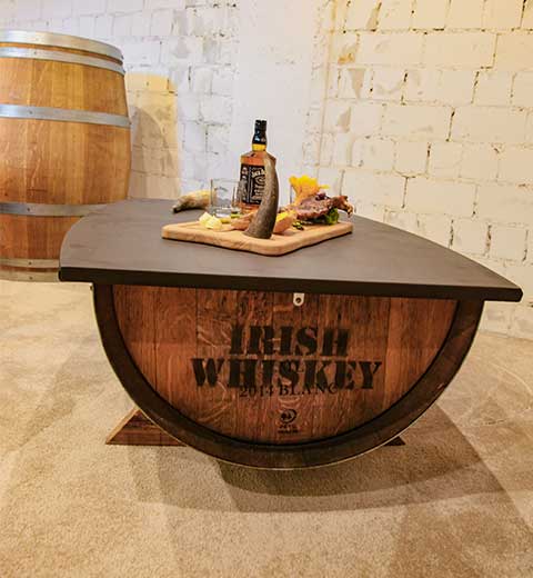 Fassmöbel Tisch Whiskey MS-Barrels und Design
